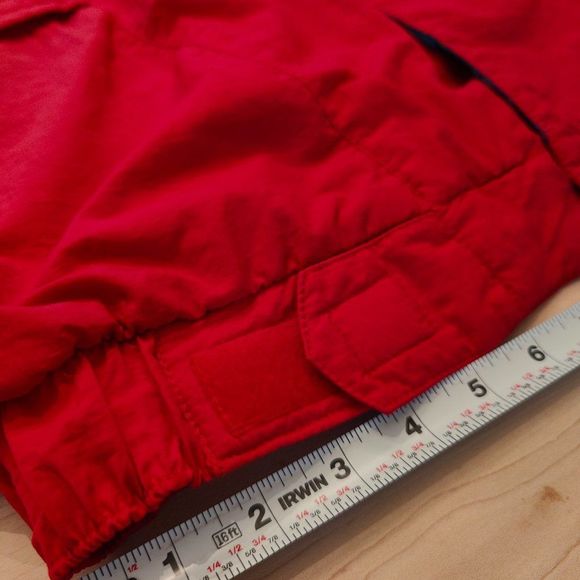 Fischer Vintage Ski Jacket Size XL with hoodie, buttons and zipper winter ski - Picture 12 of 15